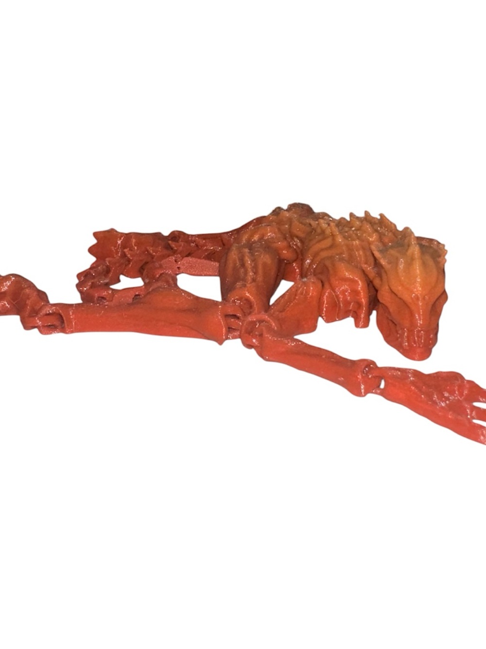 3D Print Articulated Gargoyle Lizard Man Monster